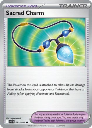 Sacred Charm 093/094  ME02 Phantasmal Flames - Uncommon