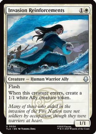 Invasion Reinforcements (TLA-024) - Avatar: The Last Airbender Foil