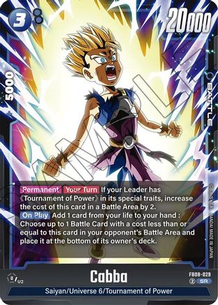 Cabba - FB08-029 (FB08-029) - Saiyans Pride Holofoil