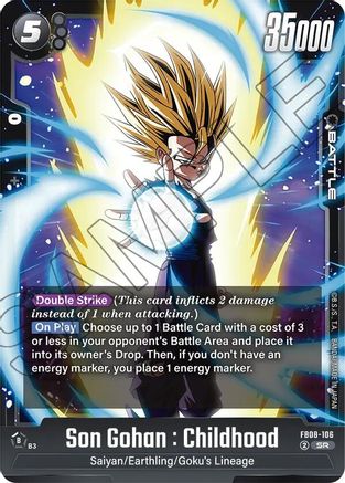 Son Gohan : Childhood - FB08-106 (FB08-106) - Saiyans Pride Holofoil