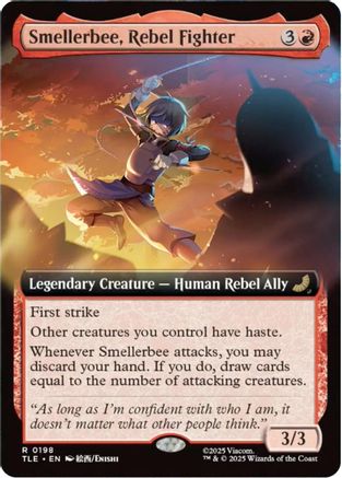 Smellerbee, Rebel Fighter (Extended Art) (TLE-198) - Avatar: The Last Airbender: Eternal-Legal
