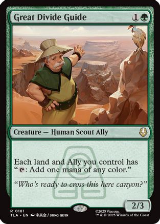 Great Divide Guide (TLA-181) - Avatar: The Last Airbender Foil