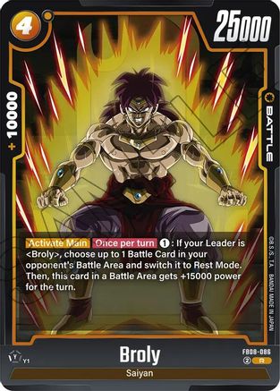 Broly - FB08-086 (FB08-086) - Saiyans Pride Holofoil