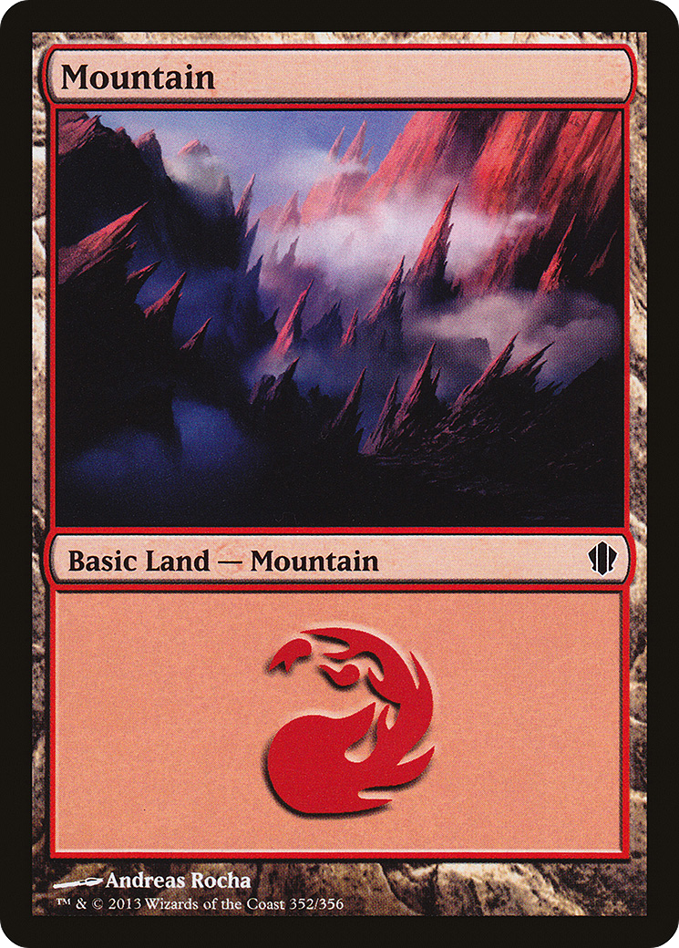 Mountain (352) (C13-352) - Commander 2013