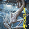 Manaweft Sliver // Manaweft Sliver (ACMM-081) - Commander Masters Art Series (Borderless)