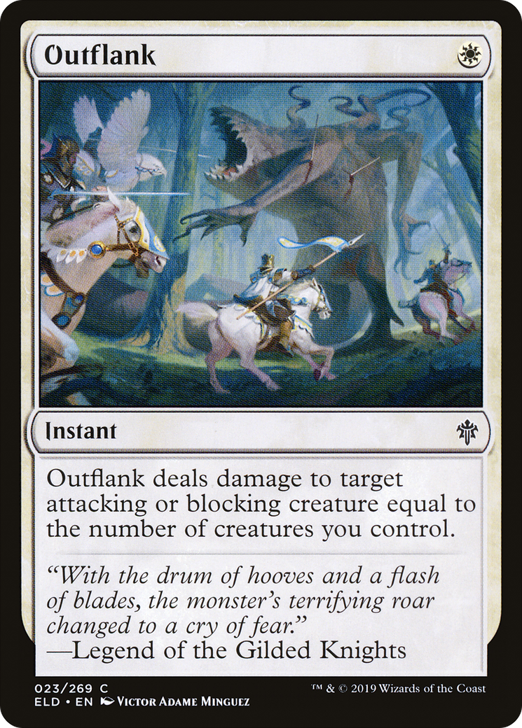 Outflank (ELD-023) - Throne of Eldraine