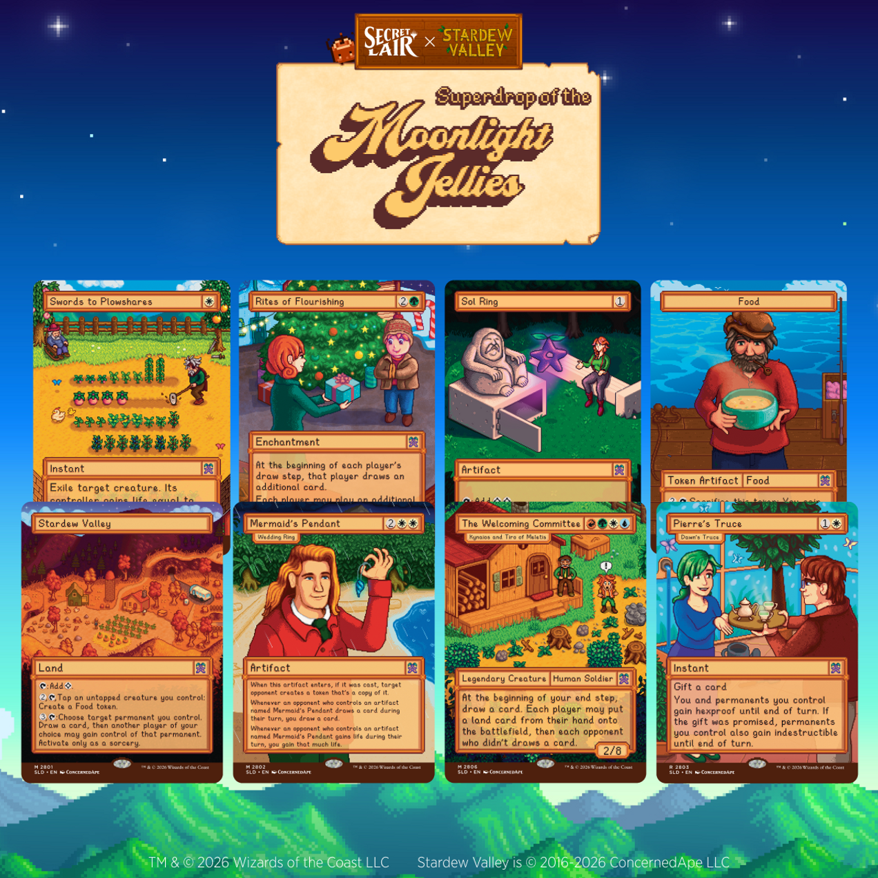 Secret Lair x Stardew Valley: Welcome to Stardew Valley Non-Foil Edition