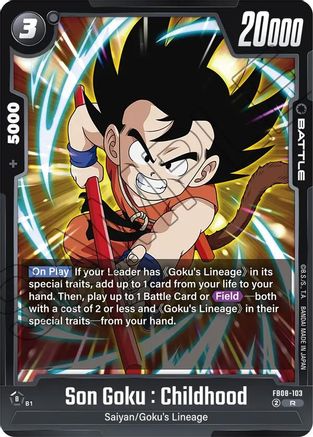 Dragon Ball Super: Fusion World Single Cards – The Big Bang Store