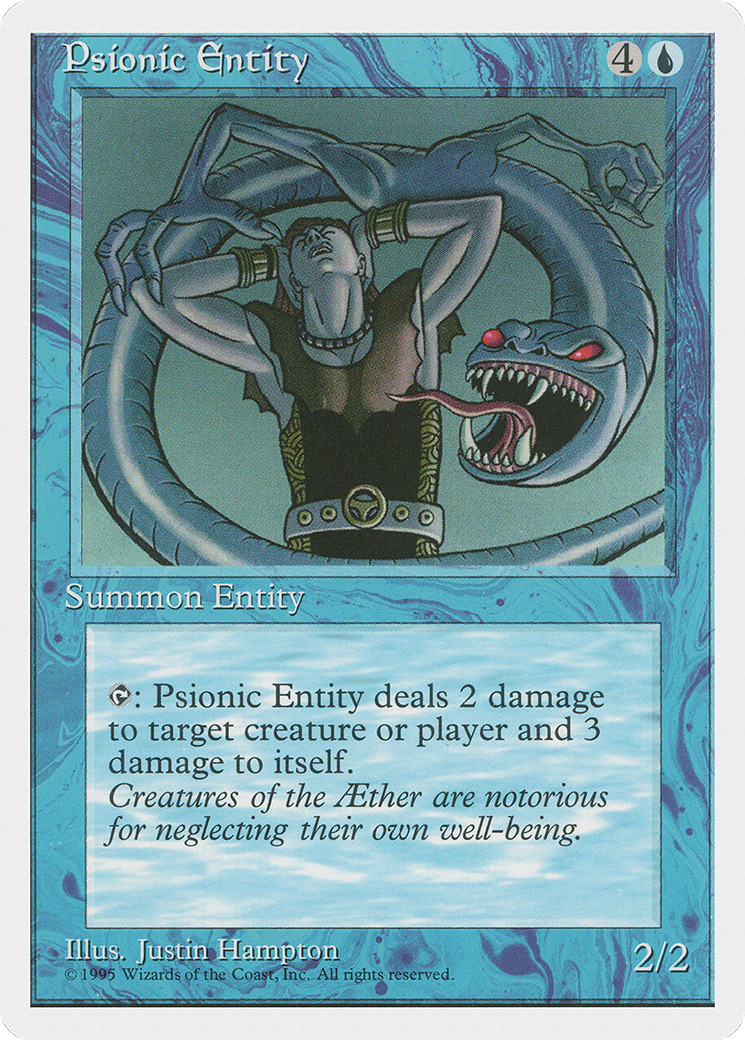 Psionic Entity (4ED-) - Fourth Edition