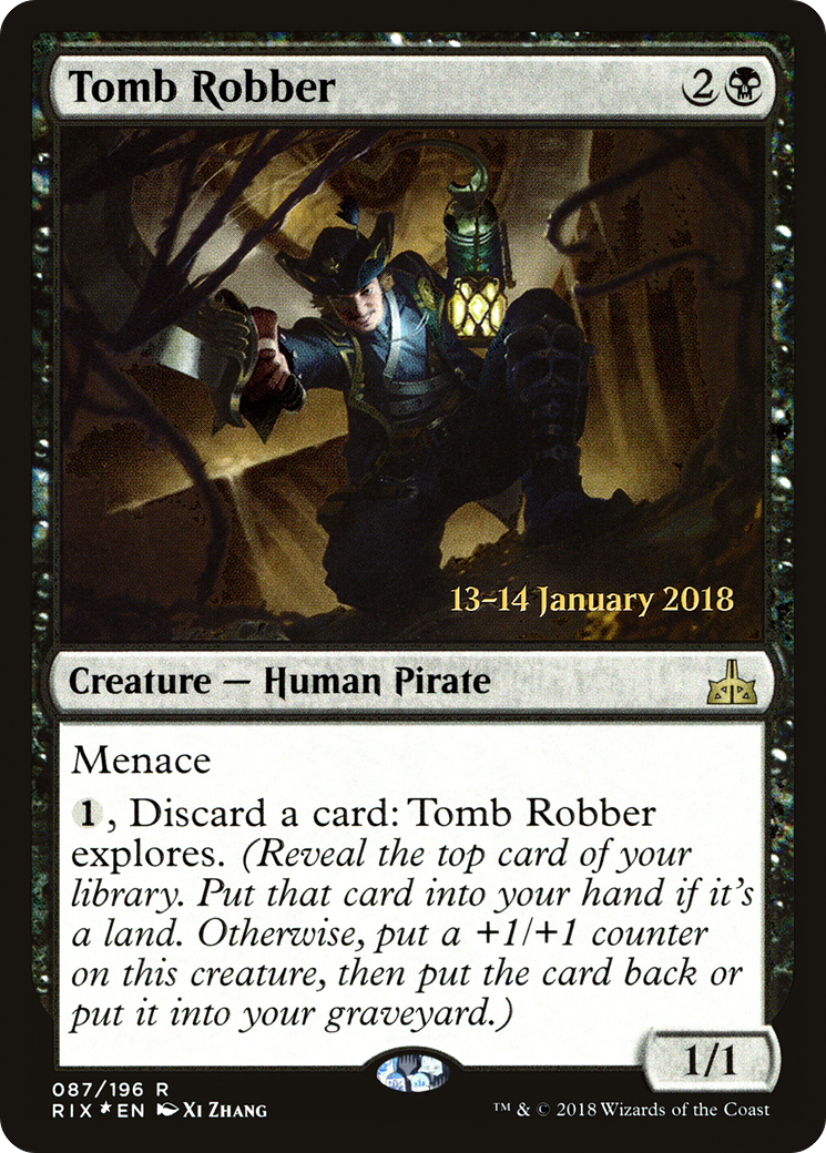 Tomb Robber (PRE-087) - Rivals of Ixalan Promos Foil