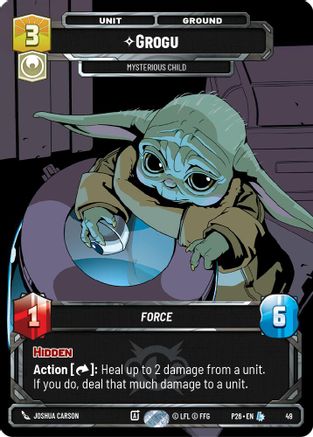 Grogu - Mysterious Child (49) (49) - Sector and Regional Promos Season 1 Foil