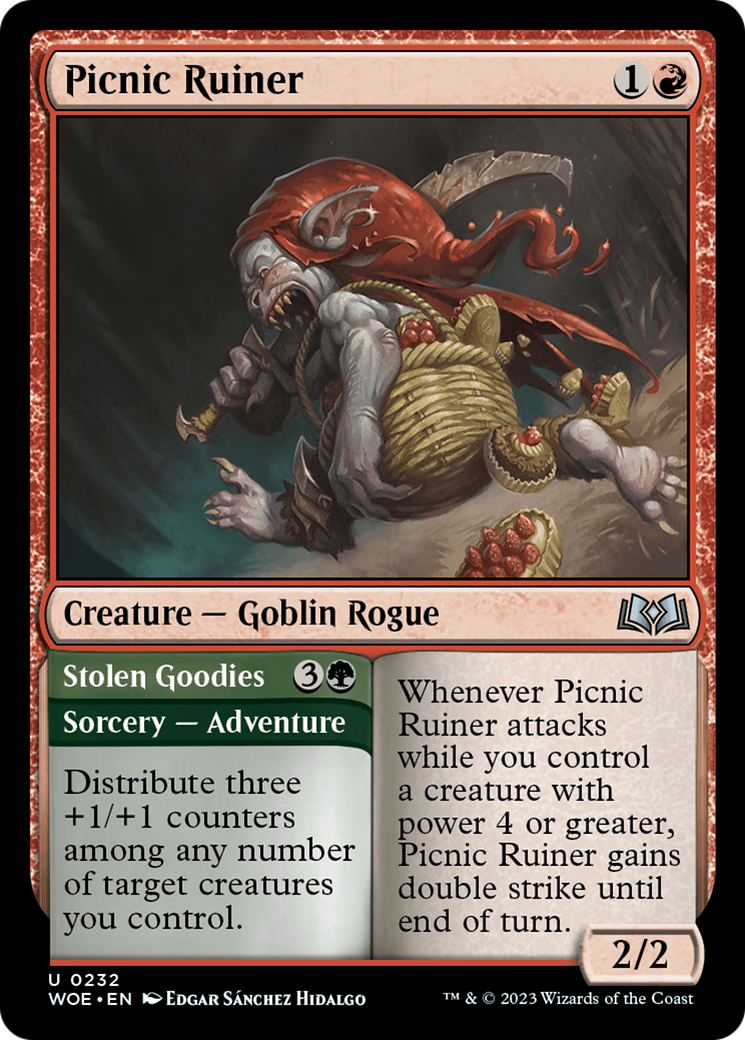 Picnic Ruiner (WOE-232) - Wilds of Eldraine Foil