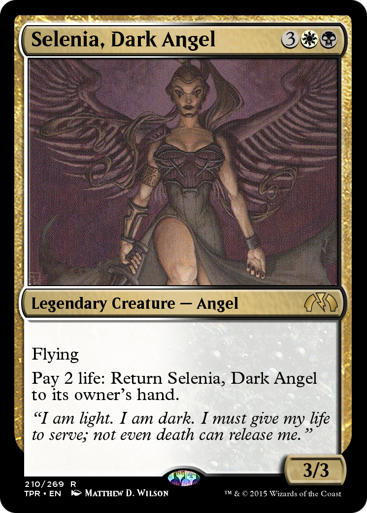 Selenia, Dark Angel (TPR-210) - Tempest Remastered Foil