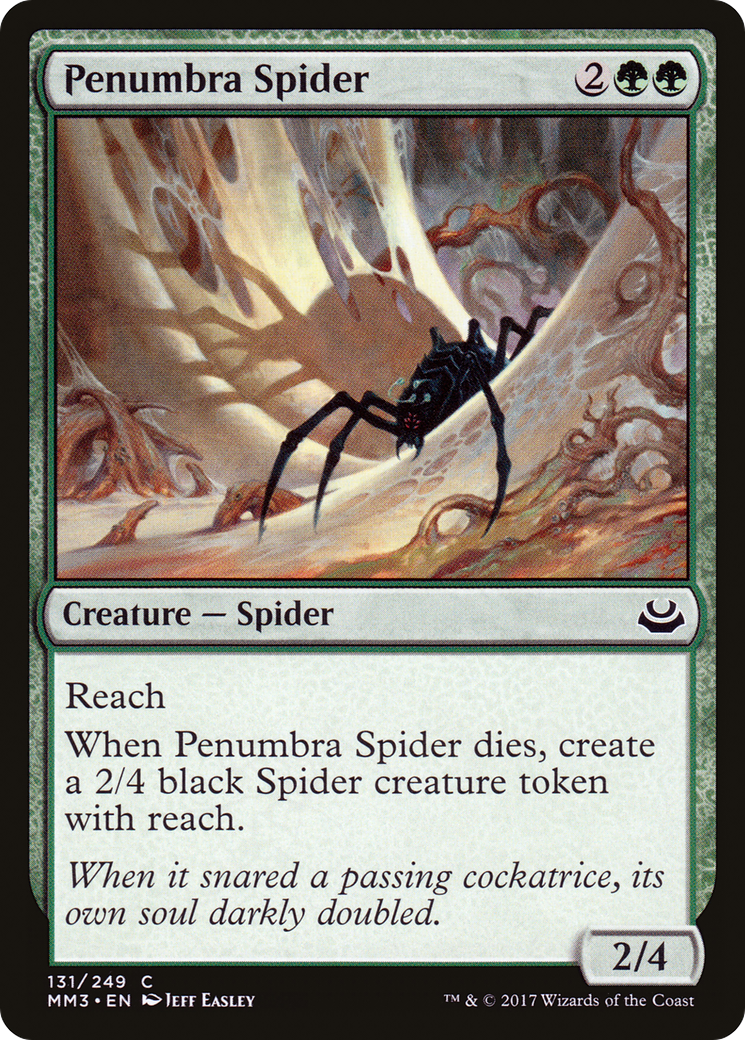 Penumbra Spider (MM3-131) - Modern Masters 2017