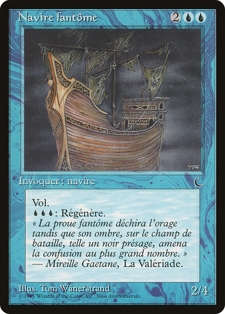 Ghost Ship (French) - "Navire fantome" (REN-) - Renaissance