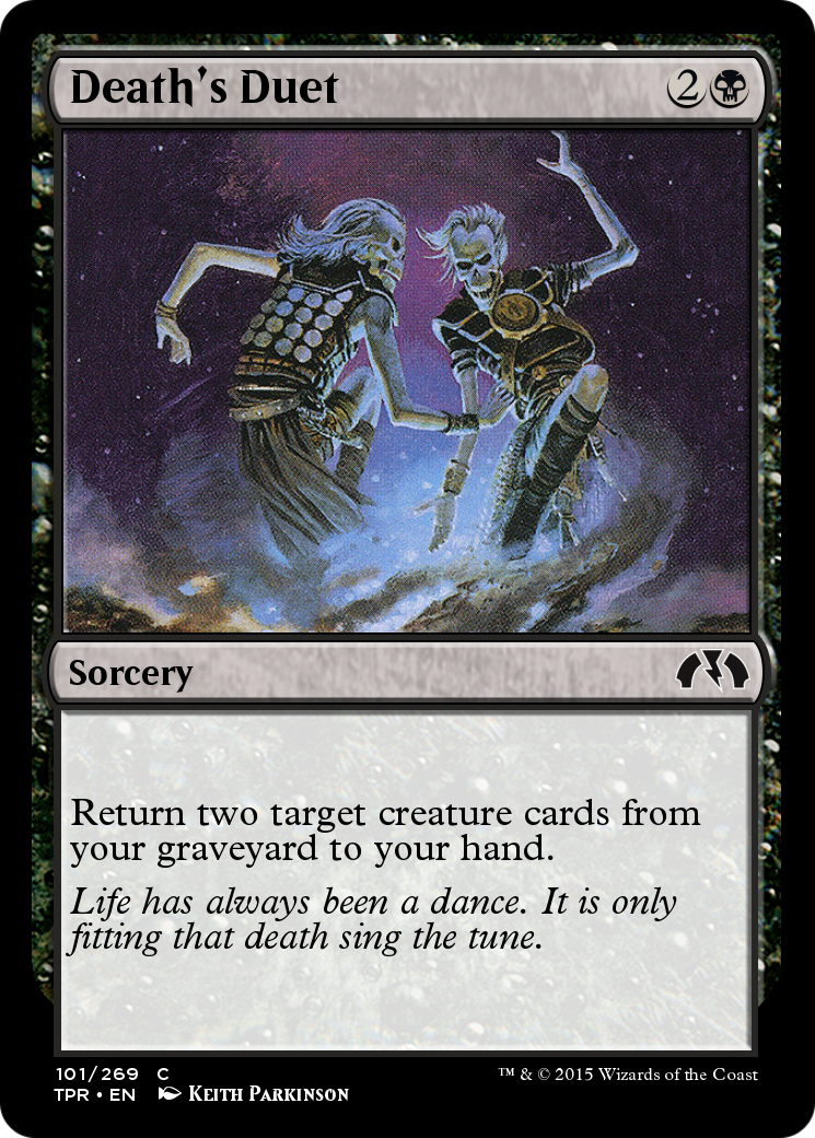 Death's Duet (TPR-101) - Tempest Remastered Foil