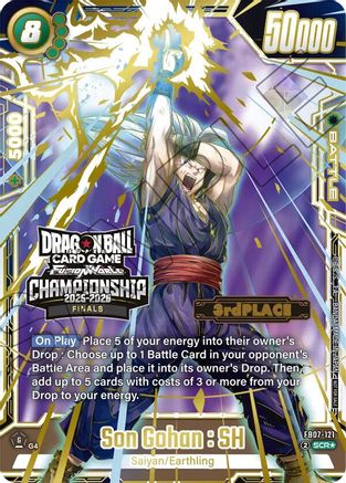 Son Gohan : SH - FB07-121 (Championship 2025-2026 Finals 3rd Place) (FB07-121) - Tournament and Championship Promos Holofoil