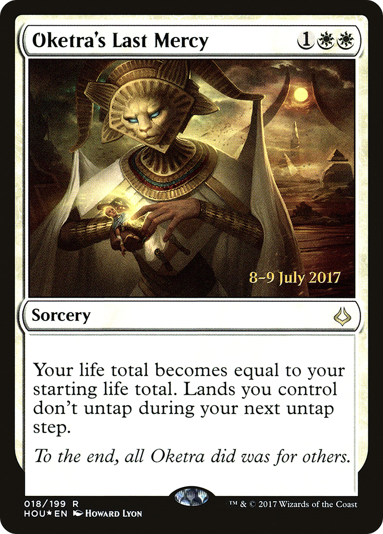 Oketra's Last Mercy (PRE-018) - Hour of Devastation Promos Foil