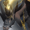 Ruthless Lawbringer // Ruthless Lawbringer (AOTJ-032) - Outlaws of Thunder Junction Art Series (Borderless) Foil