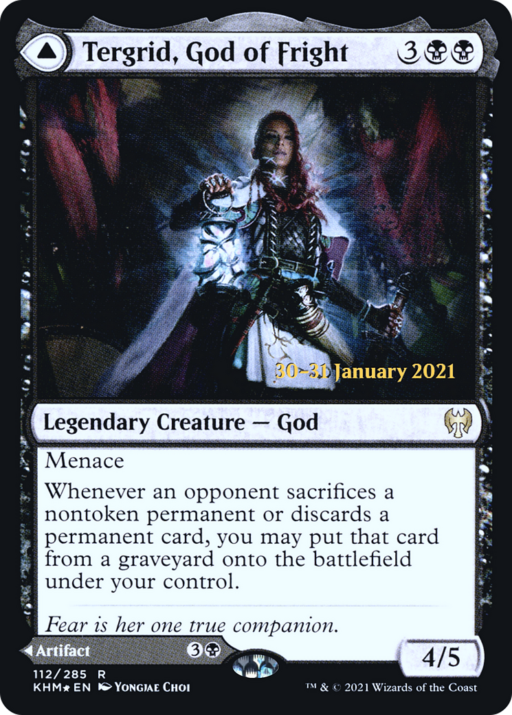 Tergrid, God of Fright (PRE-112) - Kaldheim Promos Foil