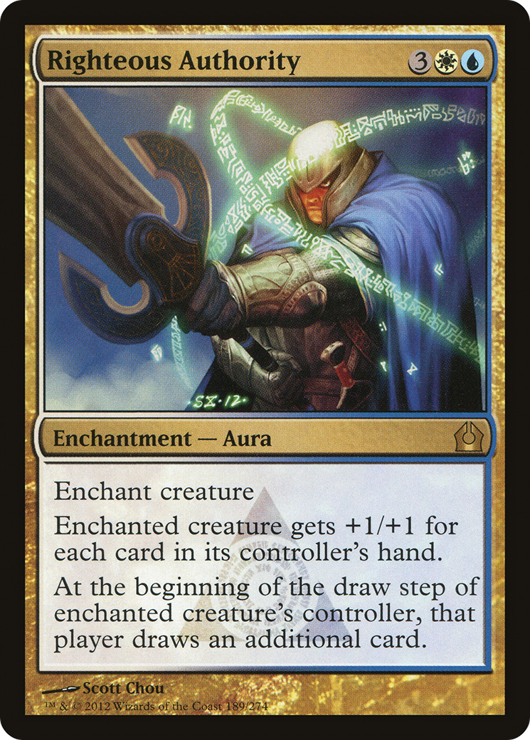 Righteous Authority (RTR-189) - Return to Ravnica