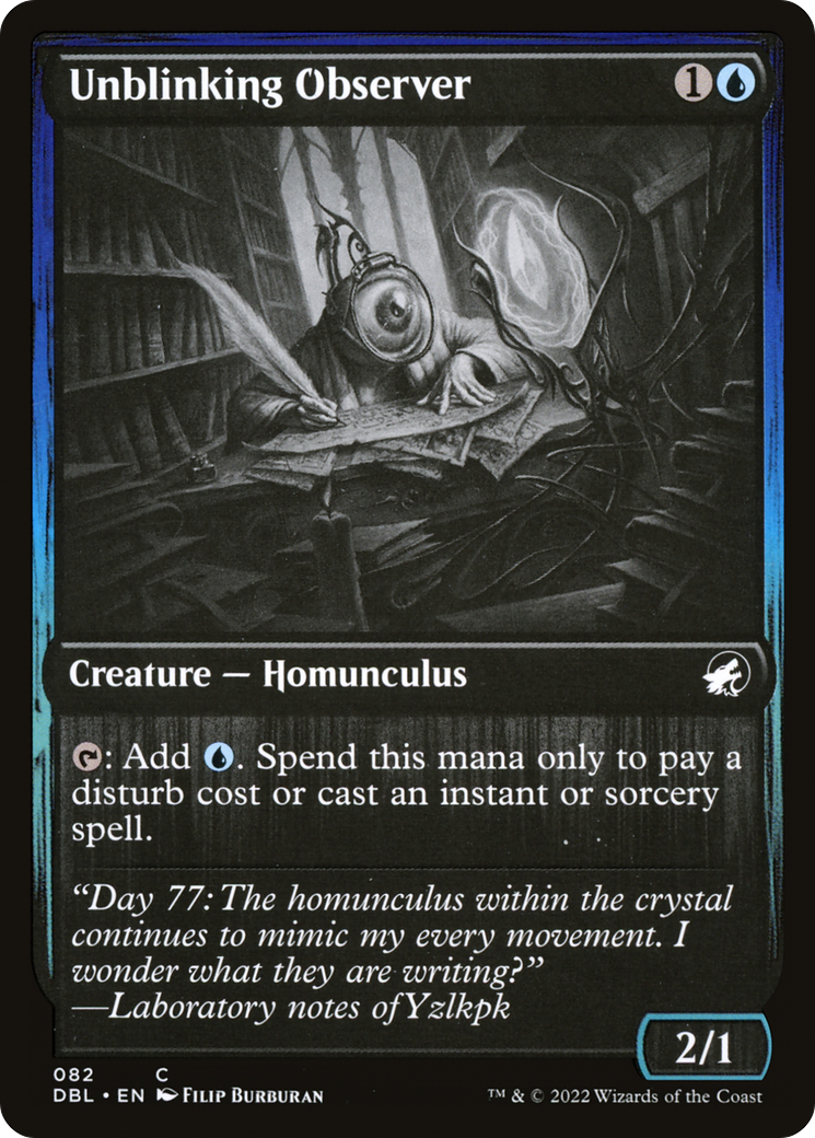 Unblinking Observer (DBL-082) - Innistrad: Double Feature