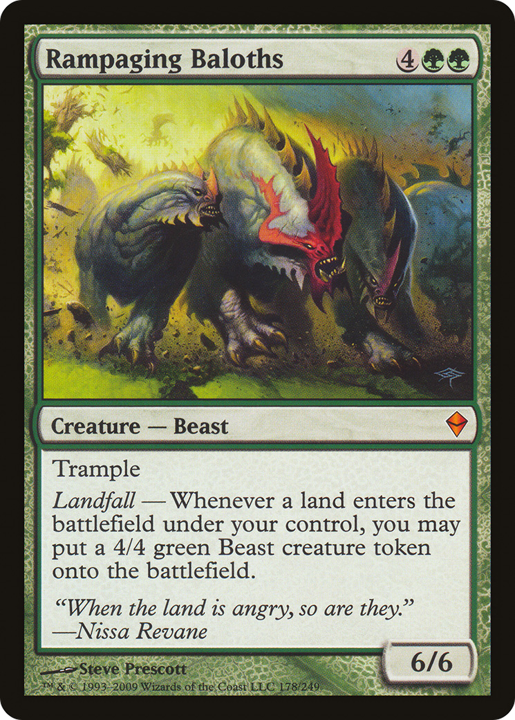 Rampaging Baloths (ZEN-178) - Zendikar
