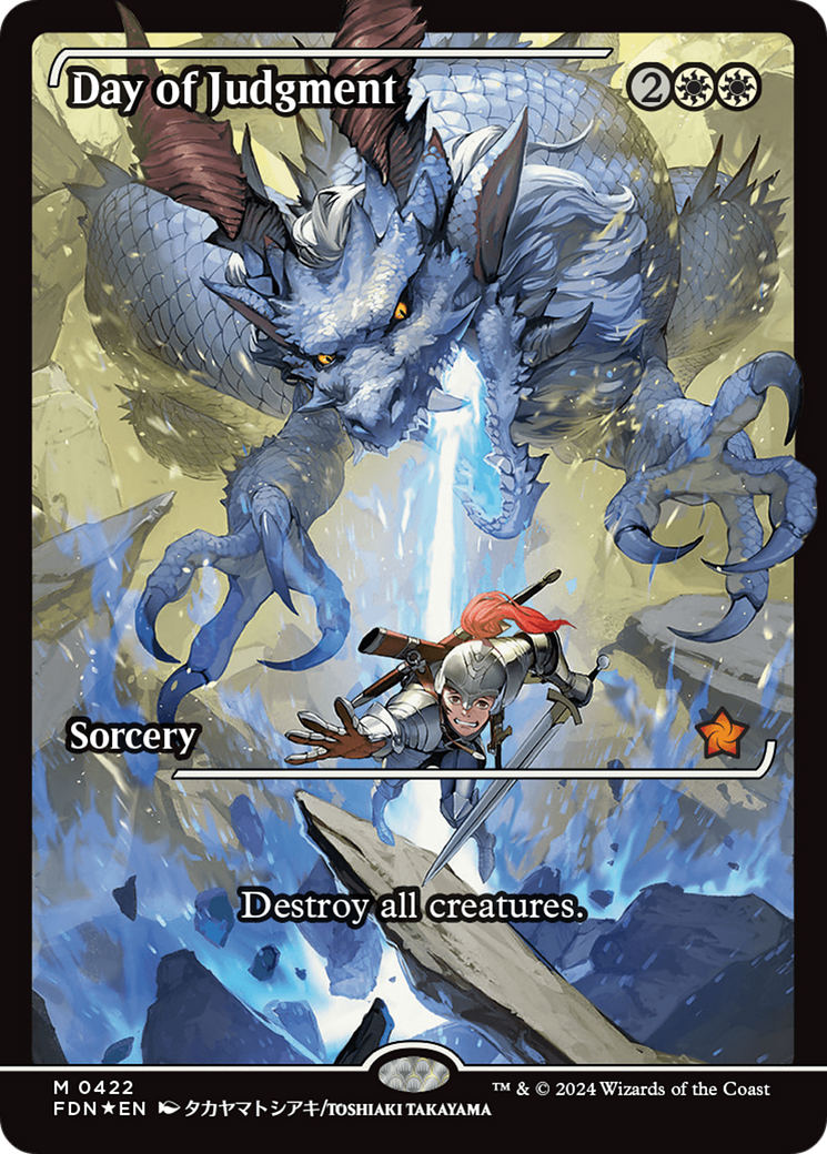 Day of Judgment (Showcase) (FDN-422) - Foundations: (Showcase) Foil