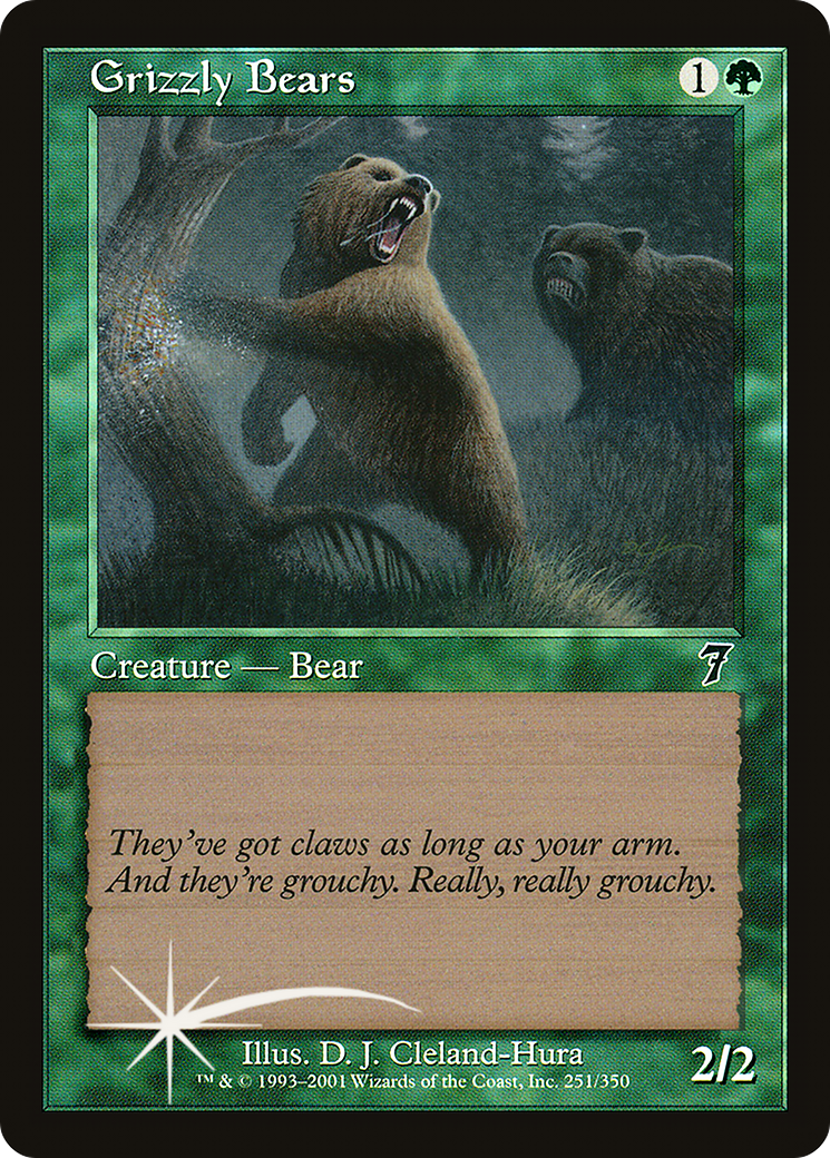 Grizzly Bears (7ED-251) - 7th Edition