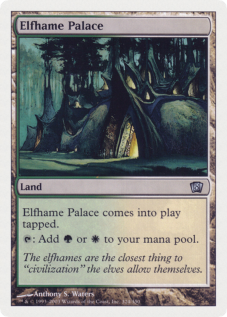 Elfhame Palace (8ED-324) - 8th Edition Foil
