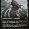 Foreboding Statue (DBL-523) - Innistrad: Double Feature: (Double Faced Transform)