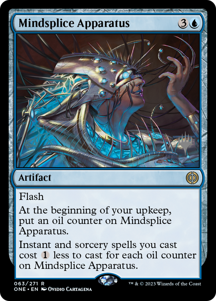 Mindsplice Apparatus (PPONE-063) - Phyrexia: All Will Be One Promos Foil