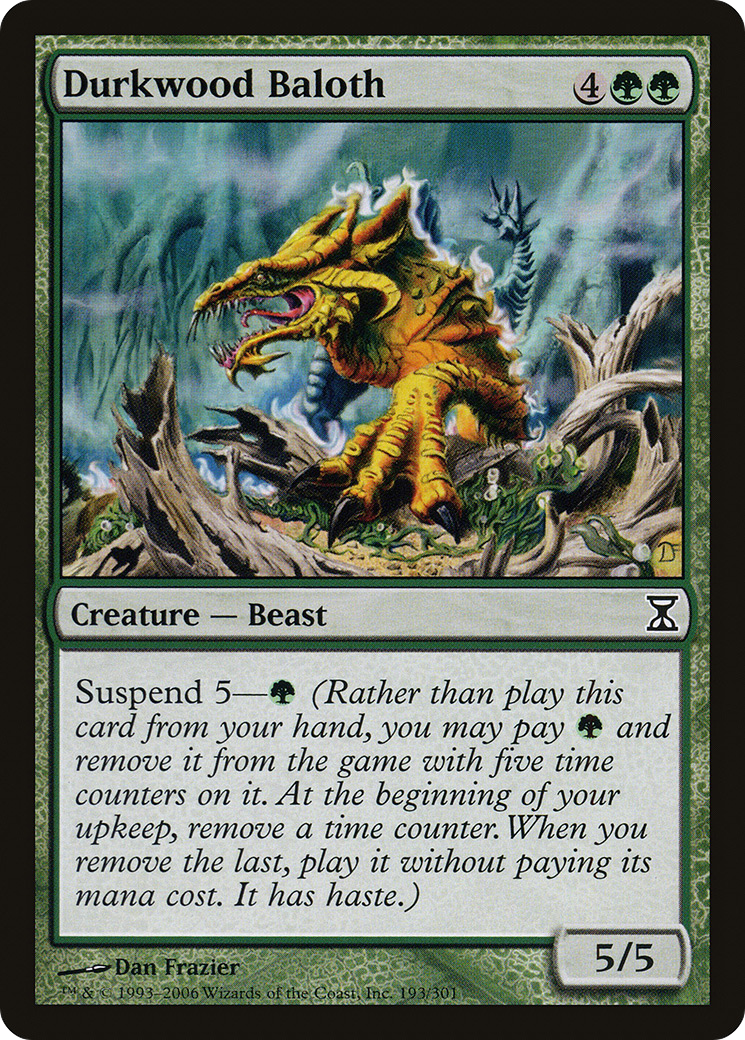 Durkwood Baloth (TSP-193) - Time Spiral Foil