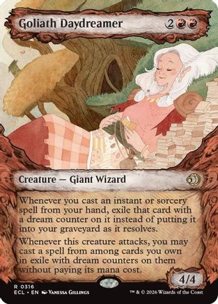 Goliath Daydreamer (Showcase) (ECL-316) - Lorwyn Eclipsed Foil