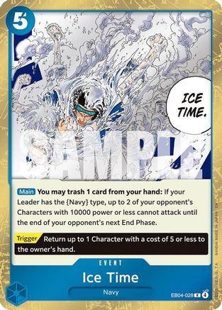 Ice Time (EB04-028) - The Azure Sea's Seven Foil