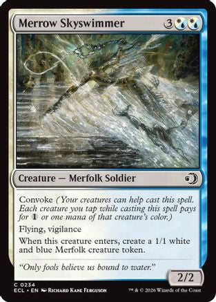 Merrow Skyswimmer (ECL-234) - Lorwyn Eclipsed Foil