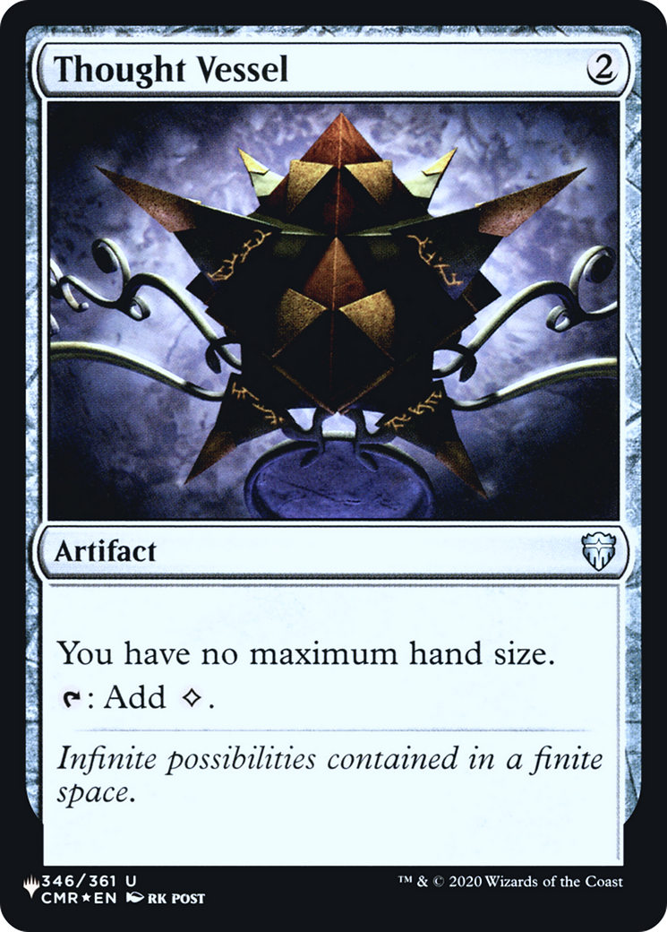 Thought Vessel (CMR) (LIST-346) - The List Foil