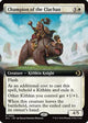 Champion of the Clachan (Extended Art) (ECL-353) - Lorwyn Eclipsed
