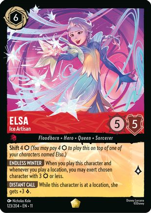 Elsa - Ice Artisan (123/204) - Winterspell