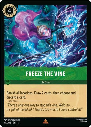 Freeze the Vine (96/204) - Winterspell Cold Foil