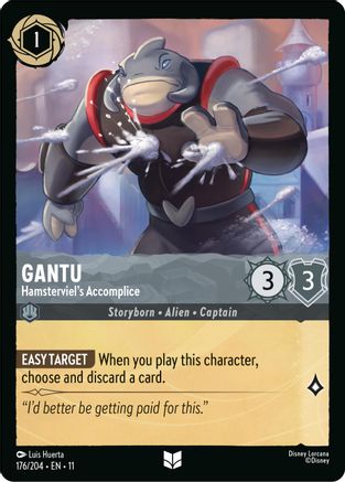 Gantu - Hamsterviel's Accomplice (176/204) - Winterspell Cold Foil