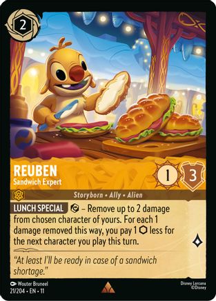 Reuben - Sandwich Expert (21/204) - Winterspell Cold Foil