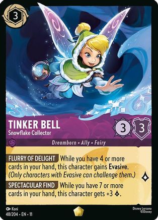 Tinker Bell - Snowflake Collector (48/204) - Winterspell