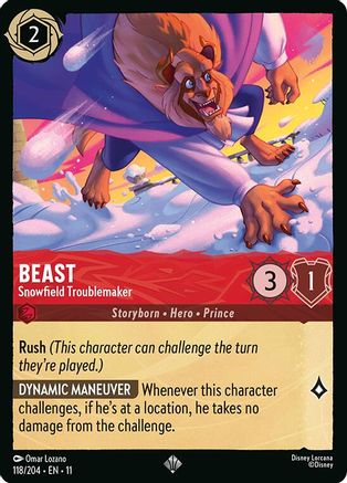 Beast - Snowfield Troublemaker (118/204) - Winterspell