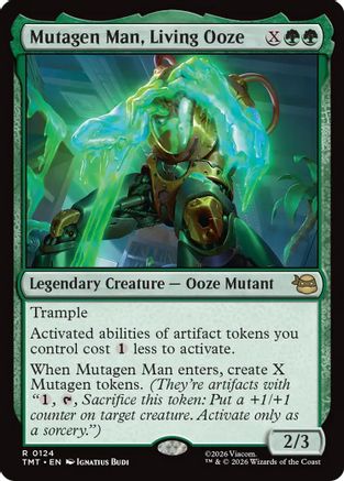 Mutagen Man, Living Ooze (TMT-124) - Teenage Mutant Ninja Turtles Foil