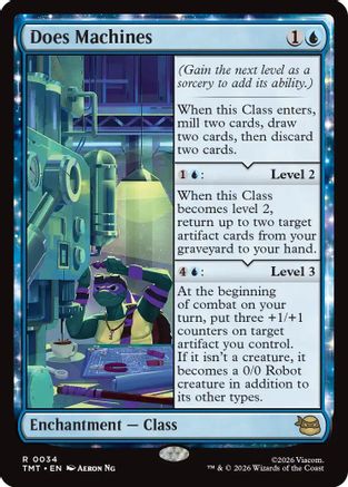 Does Machine (TMT-034) - Teenage Mutant Ninja Turtles Foil