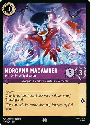 Morgana Macawber - Self-Centered Spellcaster (40/204) - Winterspell