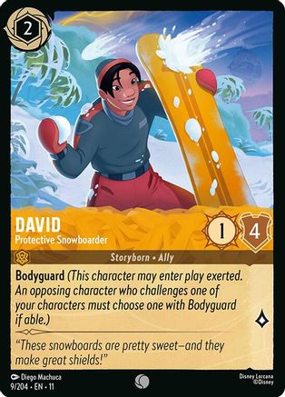 David - Protective Snowboarder (9/204) - Winterspell
