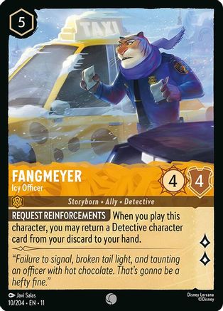 Fangmeyer - Icy Officer (10/204) - Winterspell