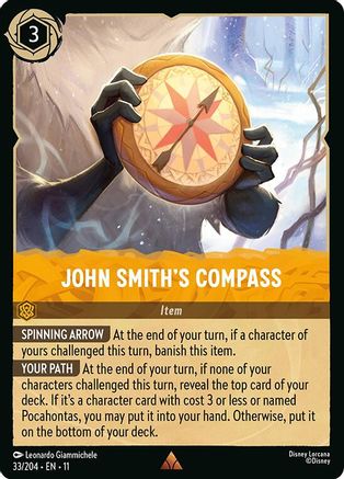 John Smith's Compass (33/204) - Winterspell Cold Foil